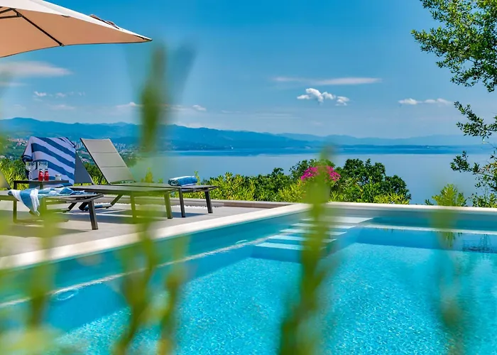 Casa Marta With Pool And Sea View Villa Opatija