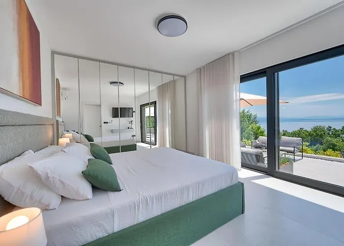 Casa Marta With Pool And Sea View Opatija
