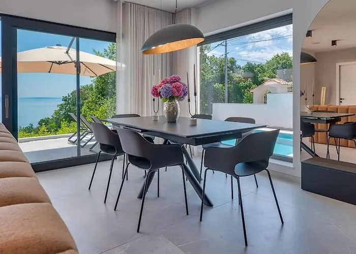 Casa Marta With Pool And Sea View * Abbázia